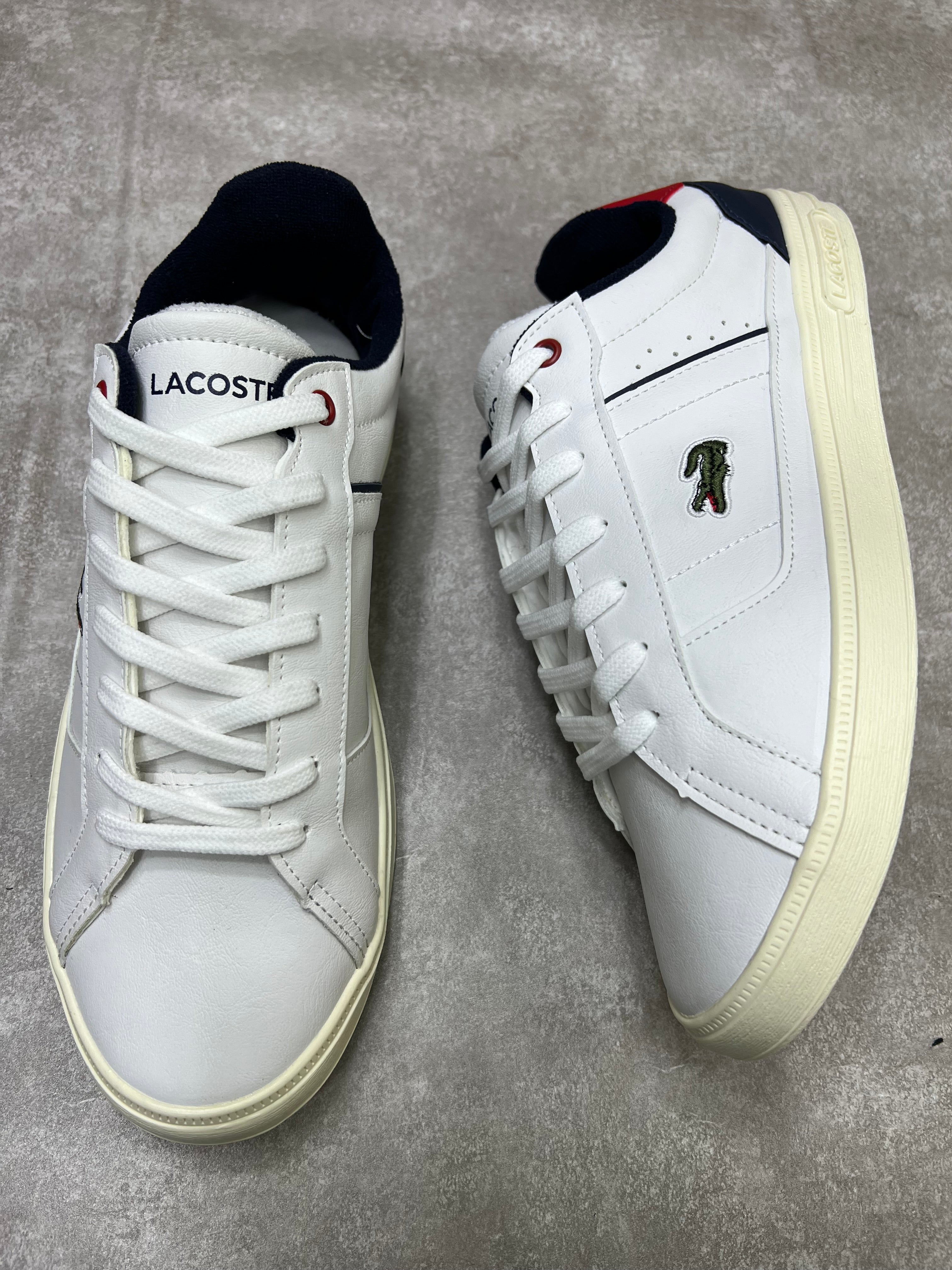 Lacoste Europa 2 - Branco/vermelho