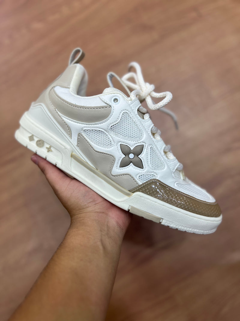 Louis Vuitton LV Skate Sneaker Beige White