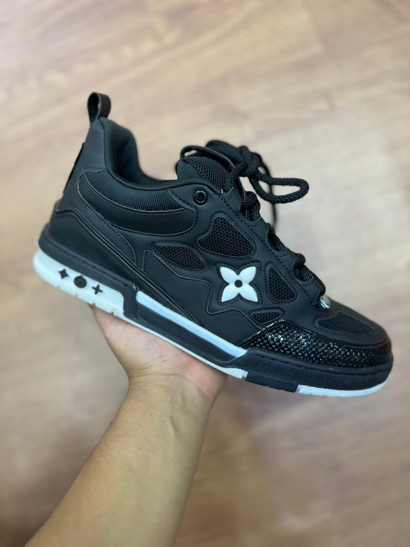 Louis Vuitton LV Skate Sneaker Black White